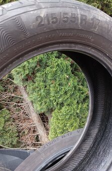 2x 215/55 R17 94V letní pneumatiky Continental hloubka dezén - 3