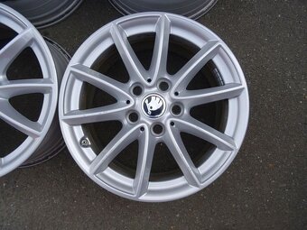 Alu disky Škoda 16", 5x112, ET 52, šířka 7J - 3