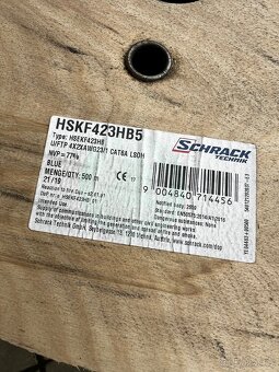 Datový kabel Schrack FTP 6A LSOH - 3