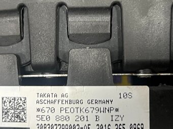 Palubní deska 5E1857007AB černá 9B9 Škoda Octavia 3 2017 - 3