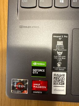 Lenovo IdeaPad 5 Pro 16ACH6 Storm Grey celokovový - 3