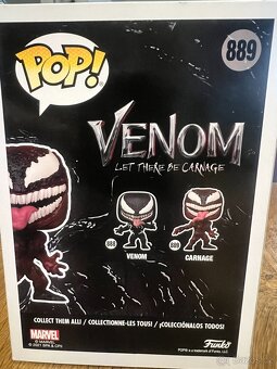 POP 889 Marvel: Venom - CARNAGE - nové - 3