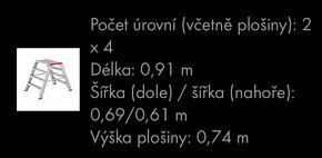 Hliníkové štafle Würth - 3