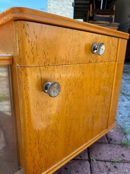 Retro toaletní stolek se zrcadlem – vintage - 3