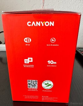 Prodám přenosný reproduktor Canyon BSP-8 - 3