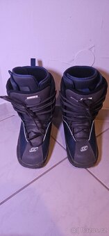 boty na snowboard 25-25,5 modre - 3
