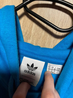 Modrá mikina Adidas Originals Simpsons - 3