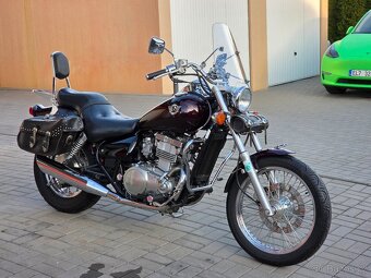 Kawasaki EN 500, padací rám, brašny, plexi, opěrka - 3