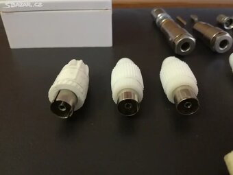TV anténní zástrčky/zásuvky, koaxiální konektory - 3