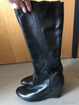 Celokožené jarní kozačky italské Ramalho - 3