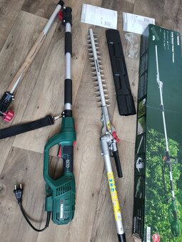 Elektrický teleskopické nůžky na živý plot Parkside - 3