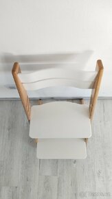 Dětská dřevěná rostoucí židle Jitro - 3