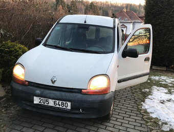 RENAULT KANGOO 1,15 benzin+LPG, pojízdné bez STK - 3