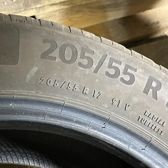 Letní pneu 205/55 R17 91V Continental 3,5mm - 3