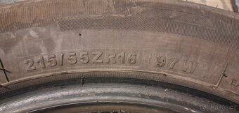 letní pneumatiky 215/55/16 - 3