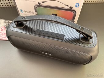 Nedis Boombox - přenosný reproduktor s osvětlením - 3