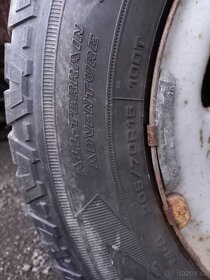 Goodyear Wrangler 205x70x15 vč. disků - 3