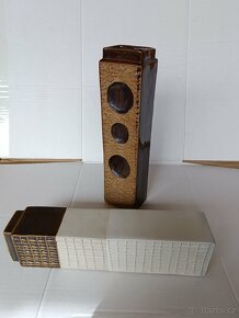 Keramické vázy RETRO, 2 ks - 3