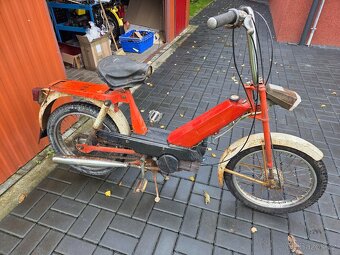 Babetta 207 s kartičkou, červená původní 4. - 3
