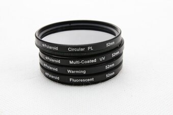 Filtry Polaroid set 4ks 52mm - 3