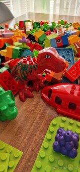 Duplo mix 3,8 kg – zvířata, dinosauři, podložky - 3