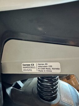 Dětská sedačka Hamax Caress C3 - 3