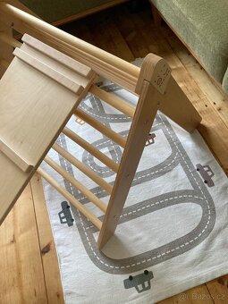 ELIS Design Piklerův trojúhelník + oboustranná skluzavka - 3