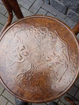 2ks Starožitné židle THONET - 3