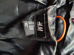 Dívčí zimní bunda velikost 86 - 3