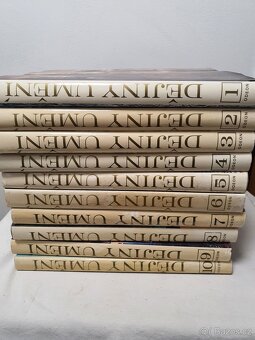 Dějiny umění,J. Pijoan,10 knih, mohu poslat - 3