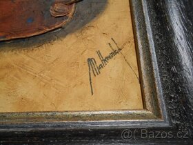 Obraz "Kuřácké zátiší", Eva Malkovská - 3