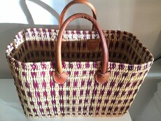 Taška / Proutěný koš - Ruční výroba - NOVÝ - 3