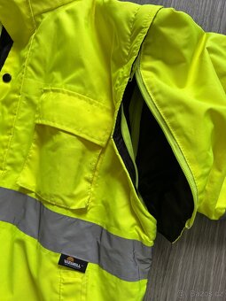 Zimní pracovní reflexní bunda - 3