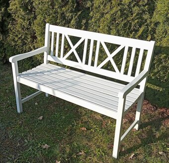 zahradní lavička - 3
