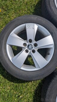 ALU kola Škoda Fabia 3 + pneu Dexen - 3