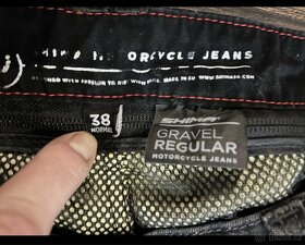 Kevlarové jeans kalhoty na motorku. - 3