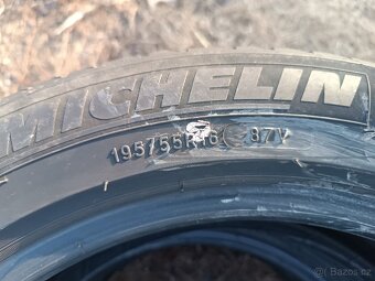195/55/16 87V MICHELIN PRIMACY 3, 2KUSY LETNÍCH,5-6MM - 3
