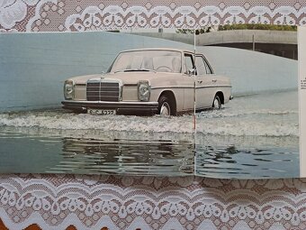 Mercedes Benz 220, 230 firemní prospekt z roku 1970 - 3