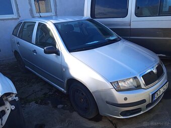 Škoda Fabia, 1,2i12v 47kw,rv8/2007,ČR,SERVISKA,KLIMA - 3