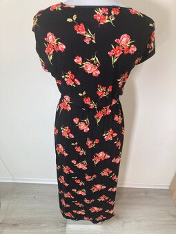 Černé letní dlouhé šaty M Značka Dorothy Perkins - 3