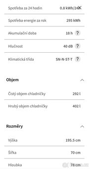 Americká lednice Whirlpool W4D7 AAA B C – černá - 3