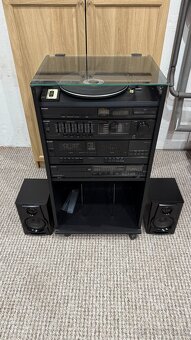 Věž SHARP W800H gramo, tape, CD, repro - 3