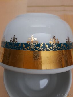 Kávová čajová souprava zlatá Henrieta - 3