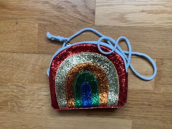 Kabelka duha batoh stříbrný kočka jelen - 3