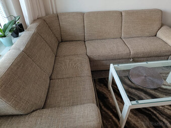 Rozkládací rohová sedací souprava - 3