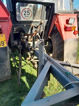 Jednonapravová brzděna kára za traktor - 3