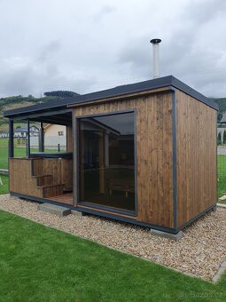 Wellness kontajner so saunou a vírivkou - 3