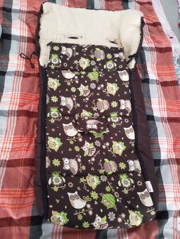 Fusak s ovčí vlnou + rukávník - 3