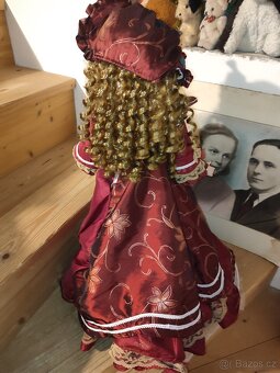 Panenka porcelán,63cm - 3