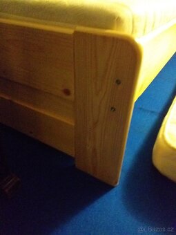 Postel dřevěná dětská 80x180 - 3